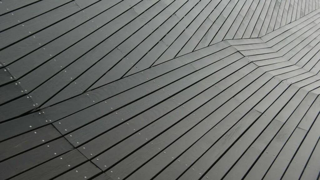 Wooden deck